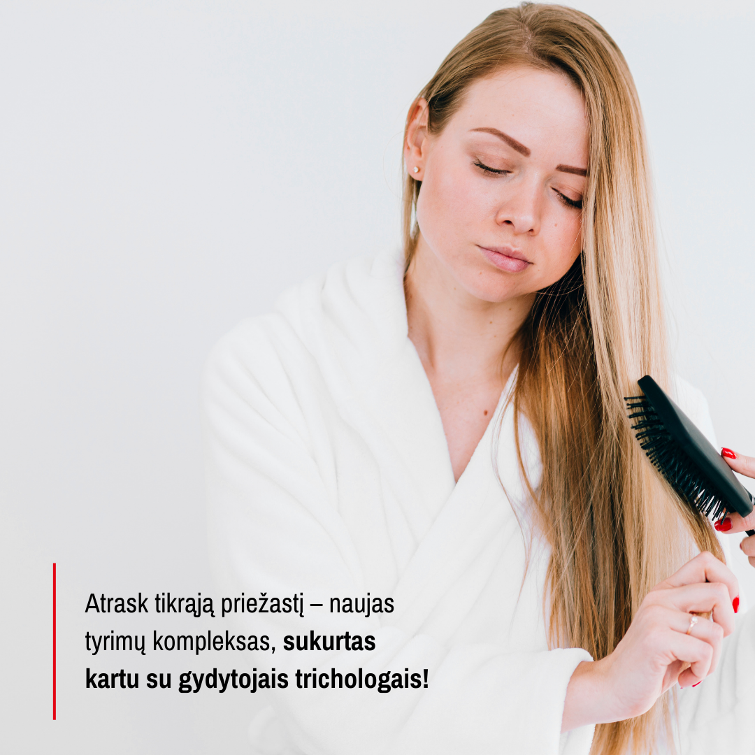 Plaukų kompleksas: PLAUKAI, ODA, NAGAI