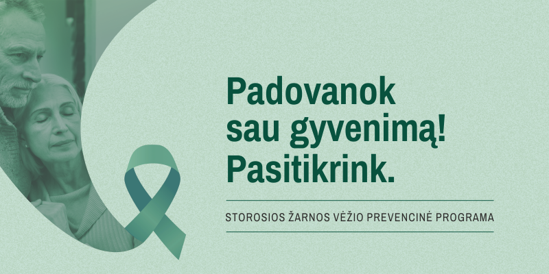 Storosios žarnos vėžio prevencinė programa