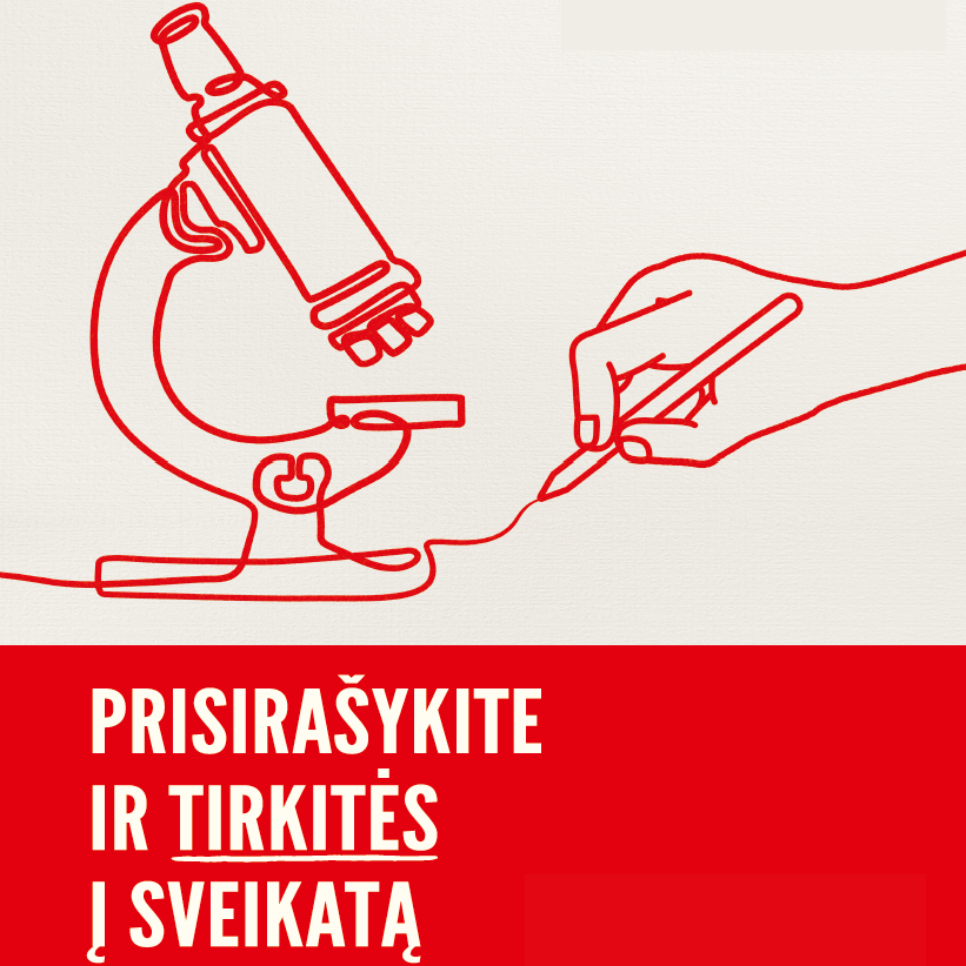 Tirkitės į sveikatą