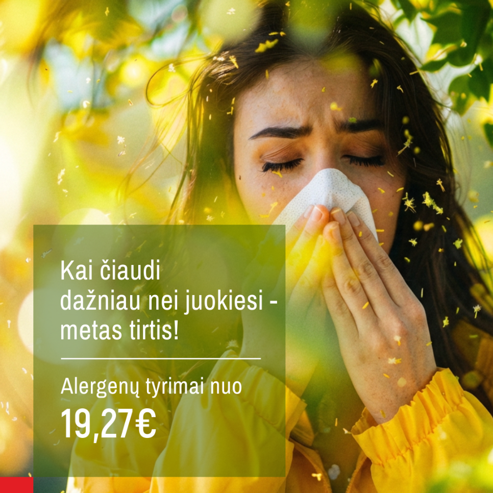 alergenų tyrimai
