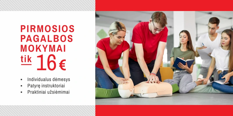 Pirmosios pagalbos mokymai