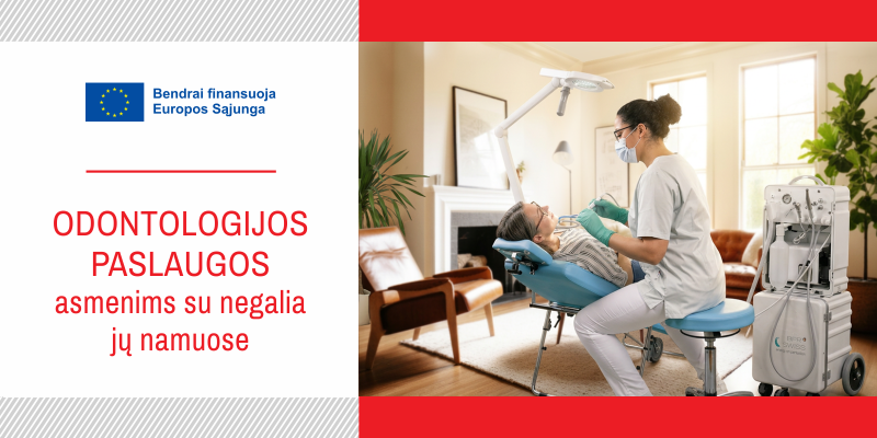Odontologijos paslaugos namuose