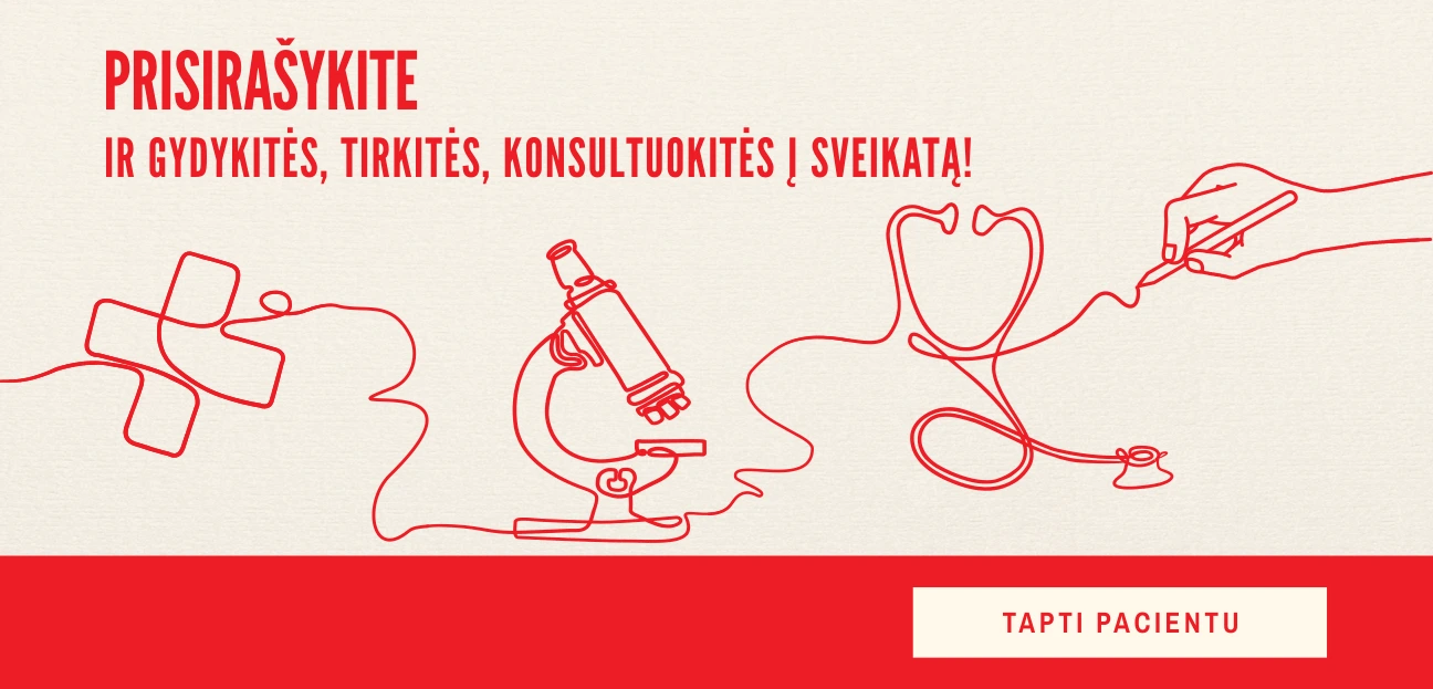 Tapkite pacientu