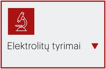Elektrolitų tyrimai