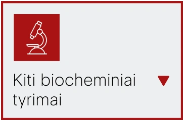 Kiti biocheminiai tyrimai