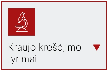 Kraujo krešėjimo tyrimai